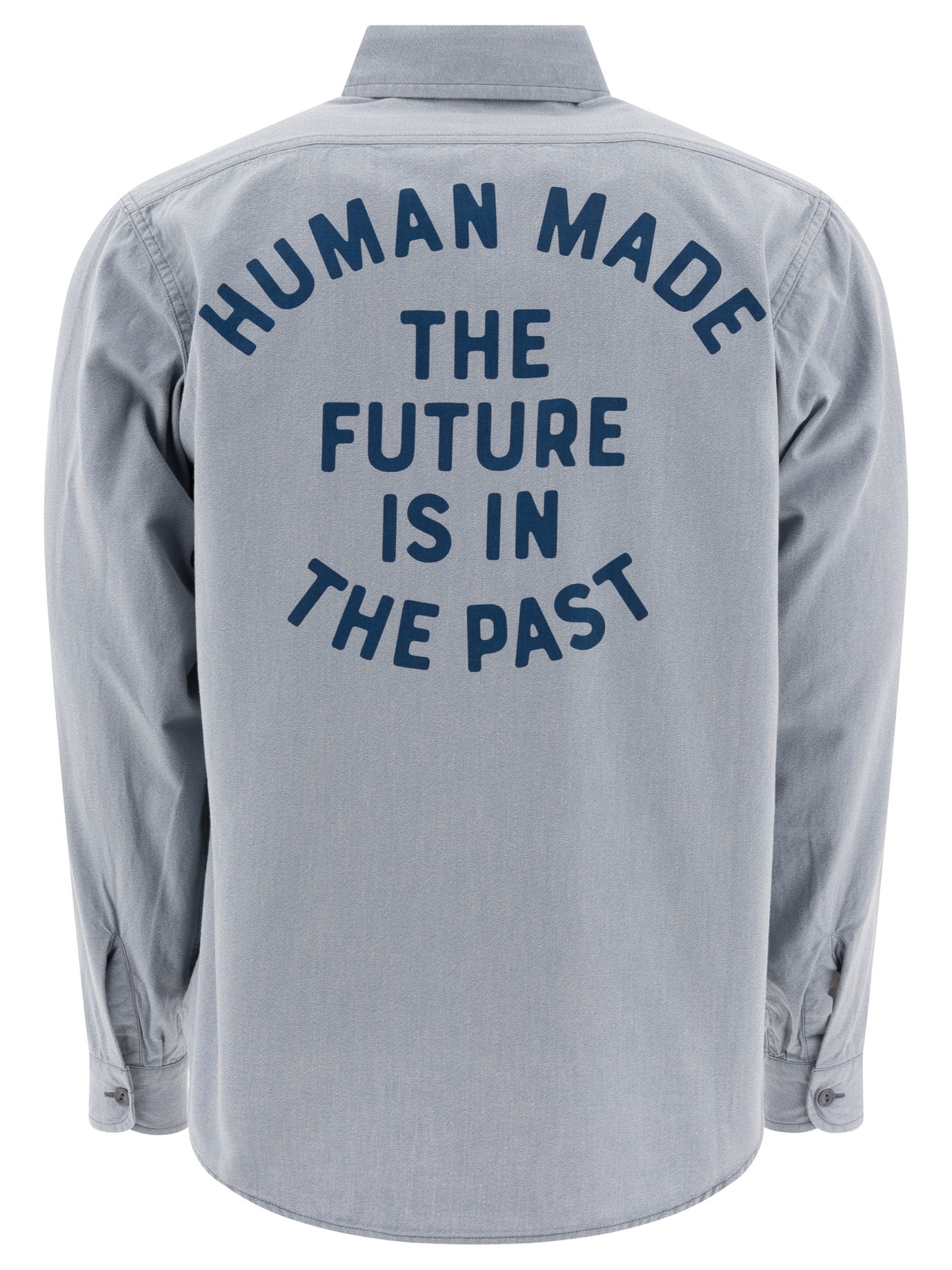 HUMAN MADE Light Blue Salt & Pepper shirt